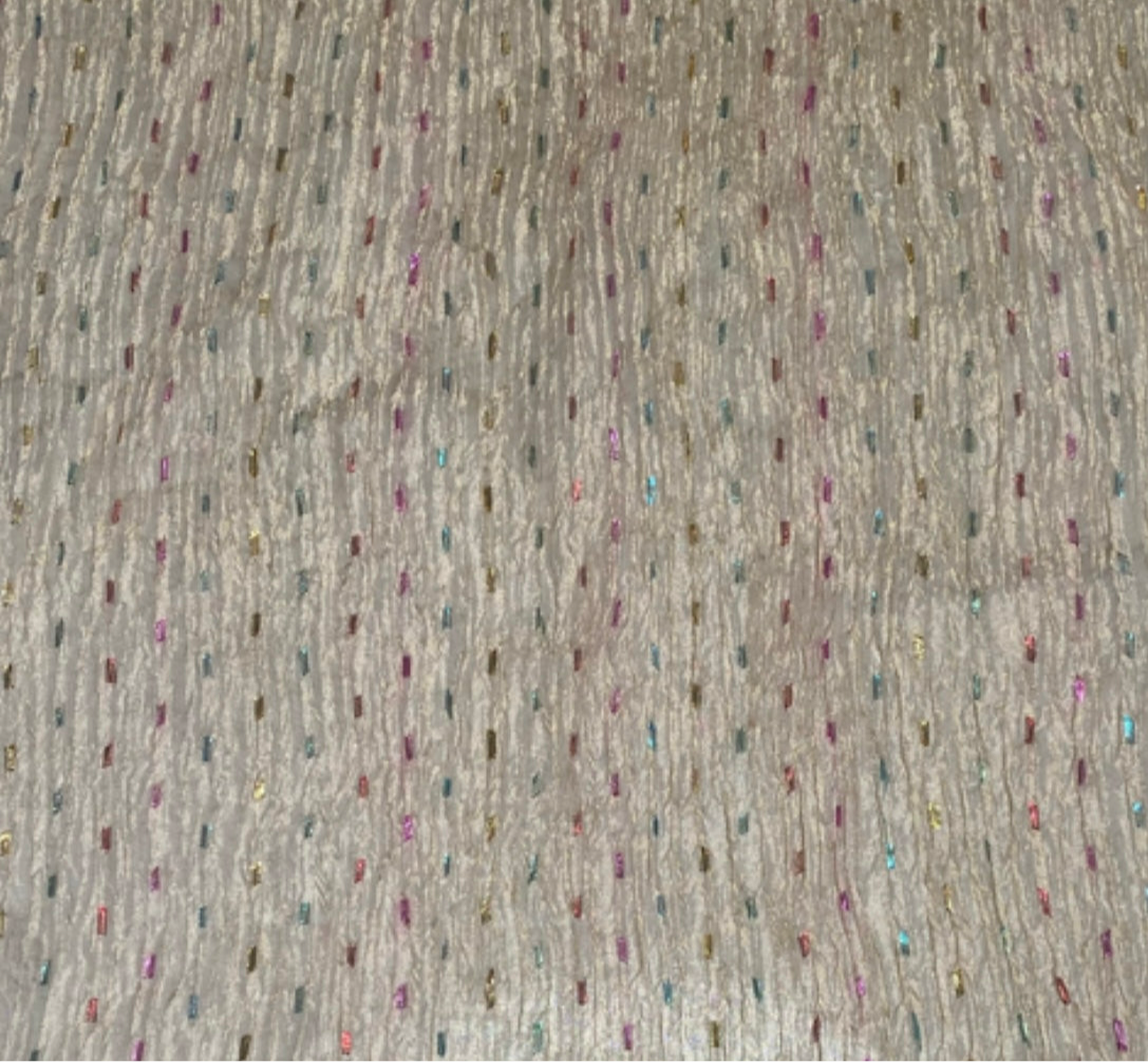 Metallic Silk Organza - Gold