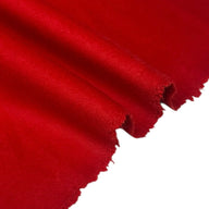 Mohair Wool Coating - Flame Red
