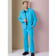 Vogue V2022 - Men's Jackets, Shorts and Pants Sewing Pattern