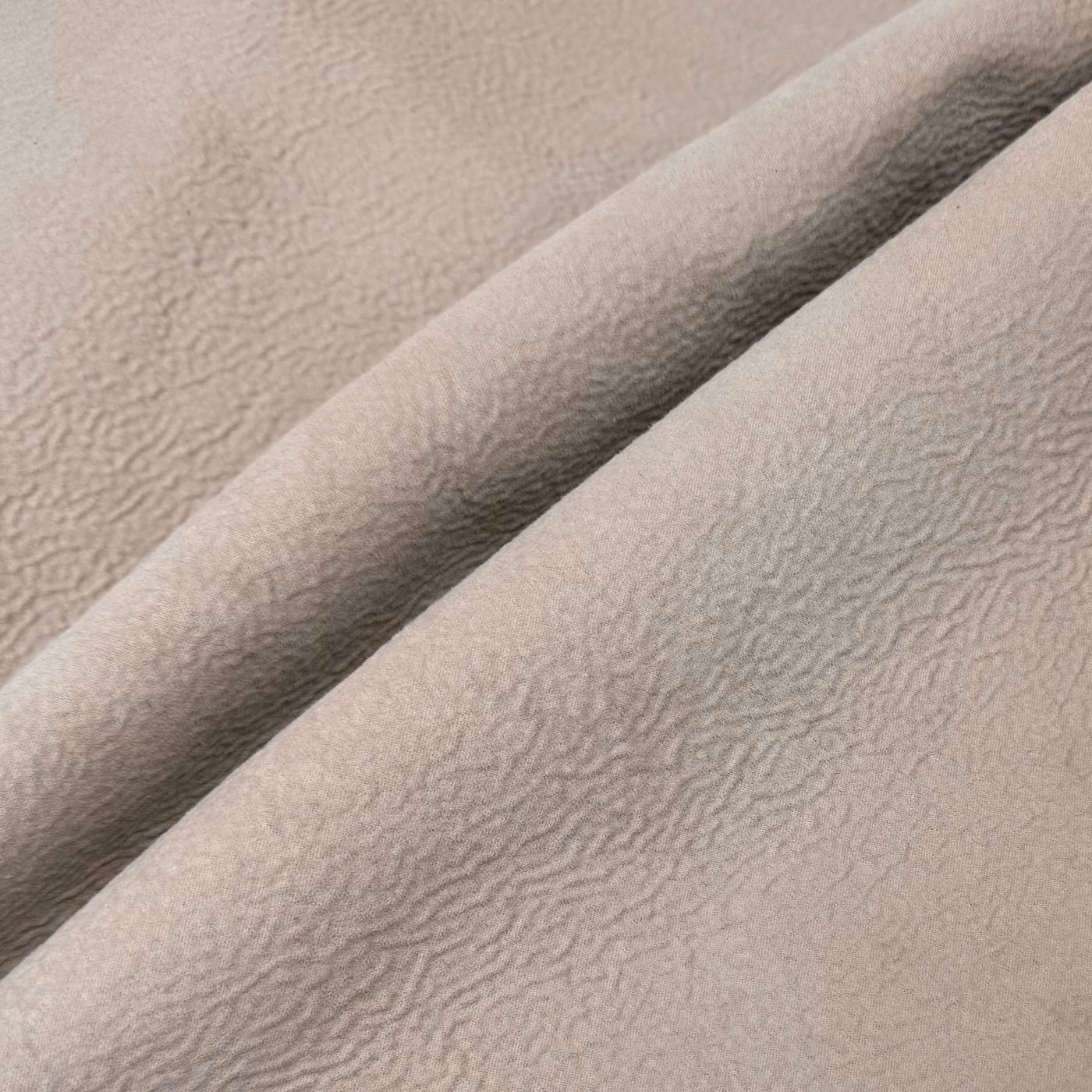Interfaced Upholstery Remnant - Beige/Brown