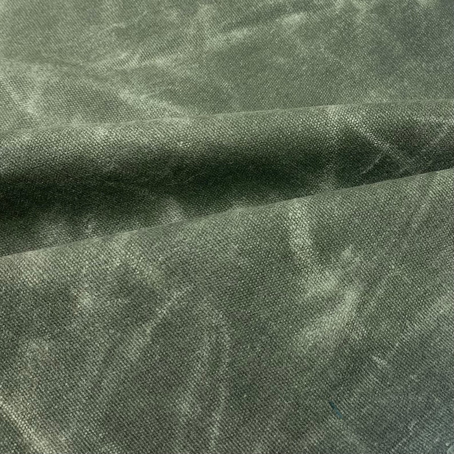Waxed Cotton Canvas 12oz - Green