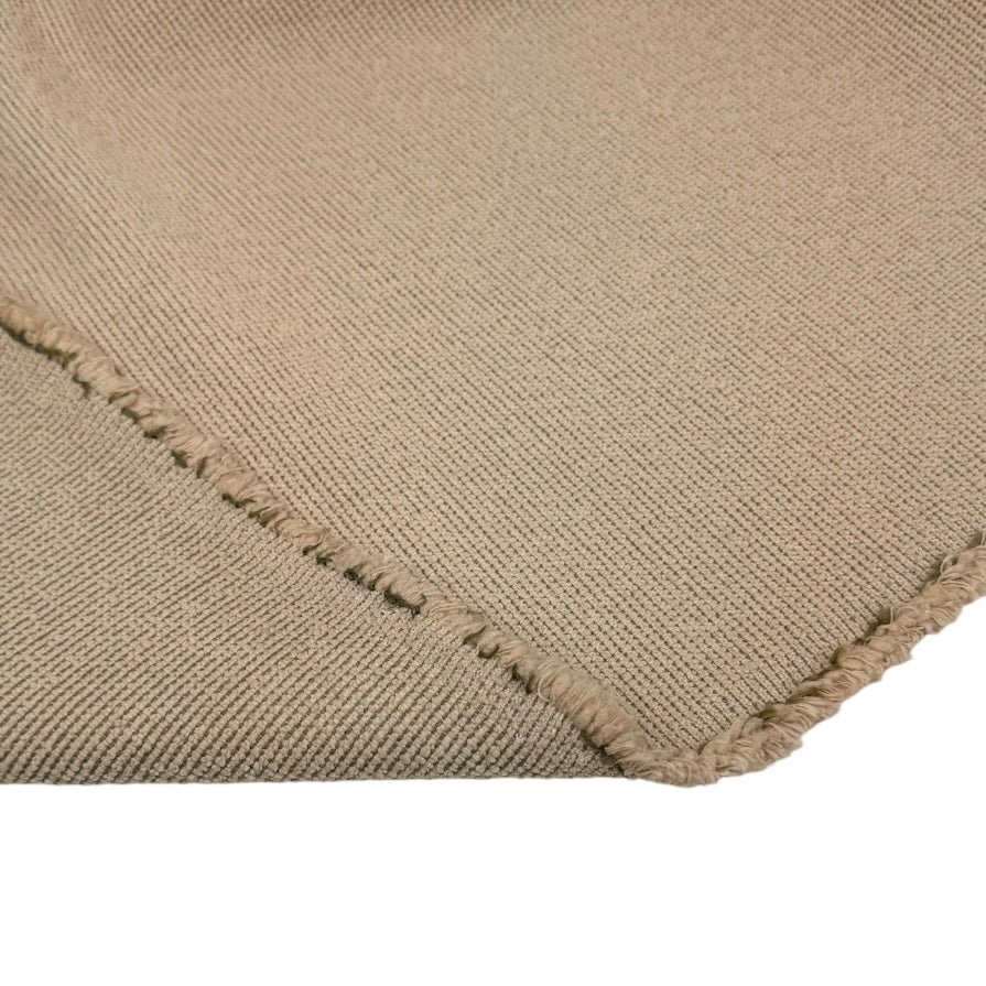 Woven Upholstery Remnant - Beige/Sage