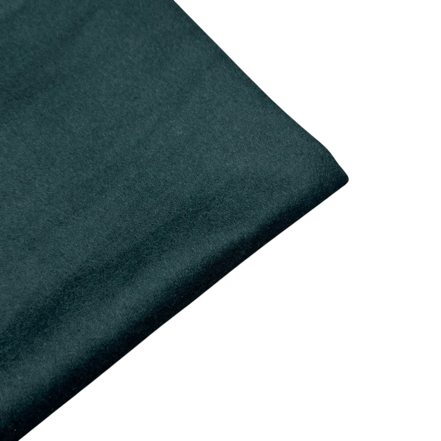 Mohair Wool Coating - Forest Green