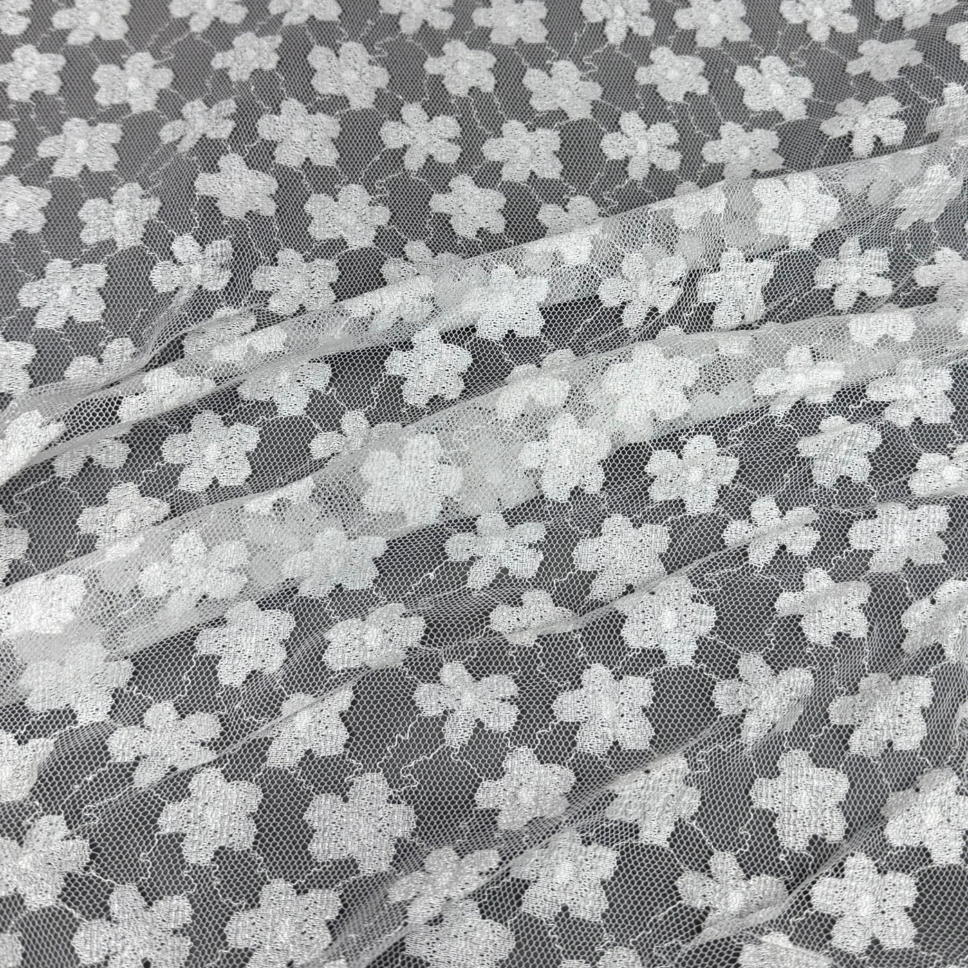 Floral Lace - White