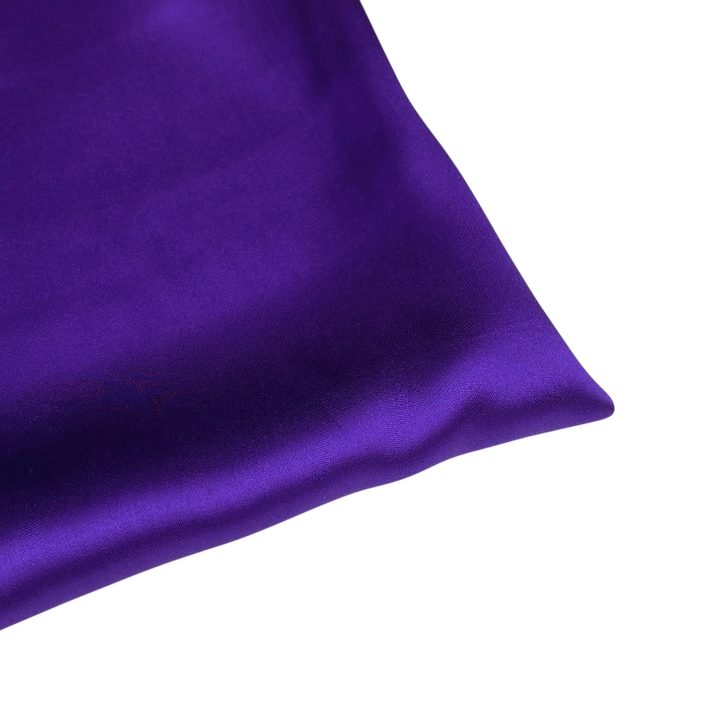 Mulberry Silk Charmeuse Satin - Purple