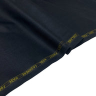 130’s Wool Cashmere Suiting - Charcoal