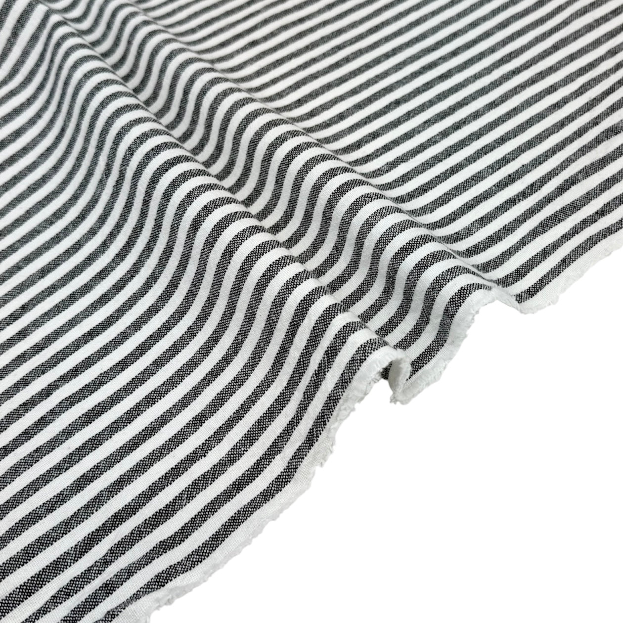 Striped Organic Cotton - Black/White