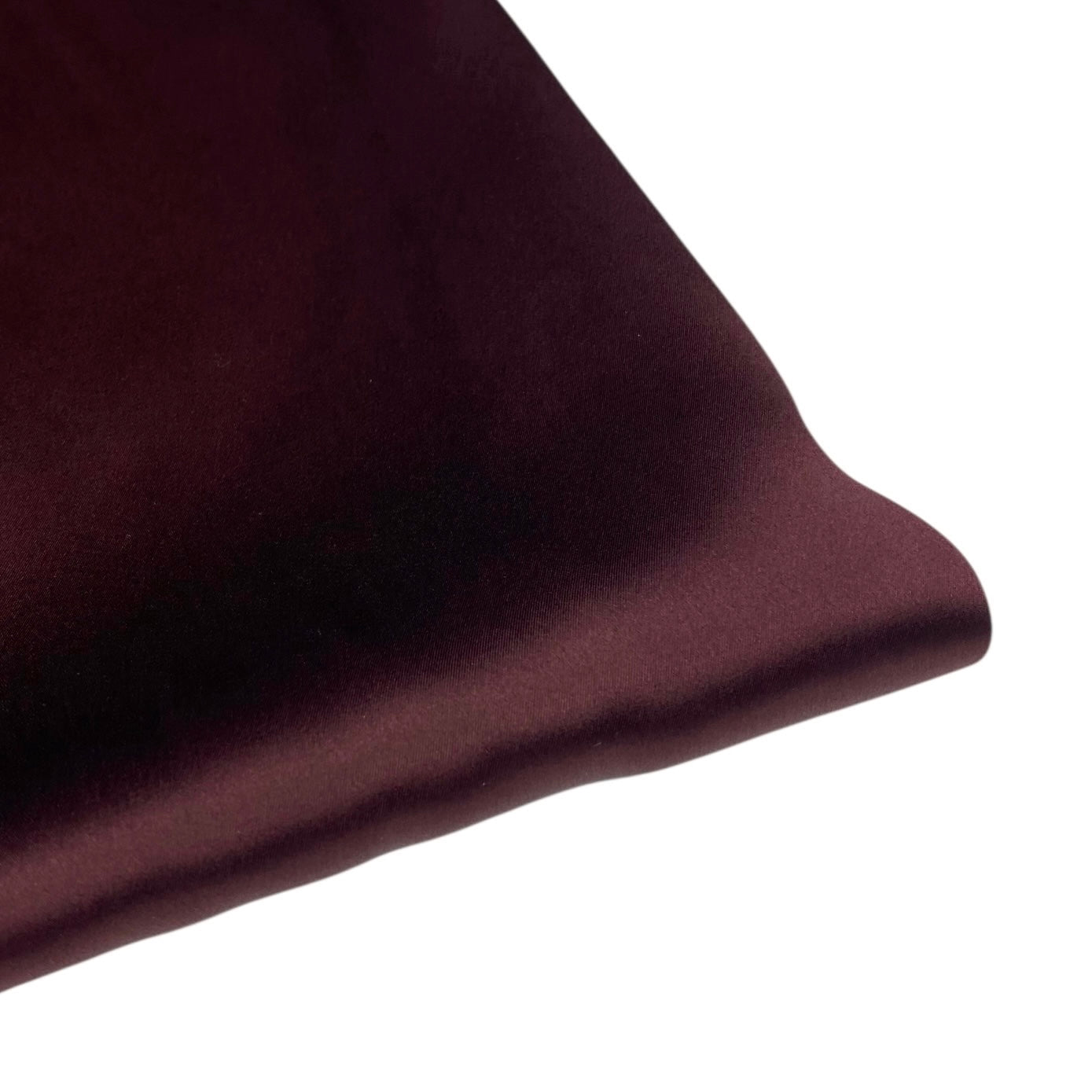 Mulberry Silk Charmeuse Satin - Wine
