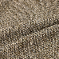 Herringbone Upholstery Remnant - Beige/Grey/Olive