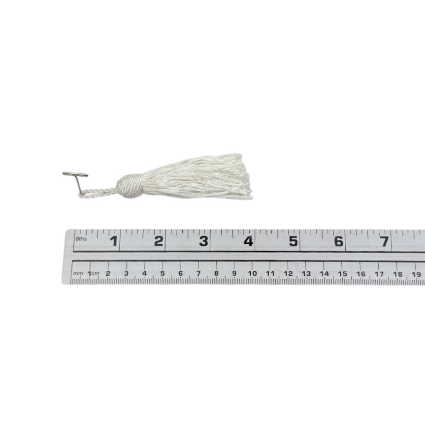 Decorative 3” Tassel - Ivory