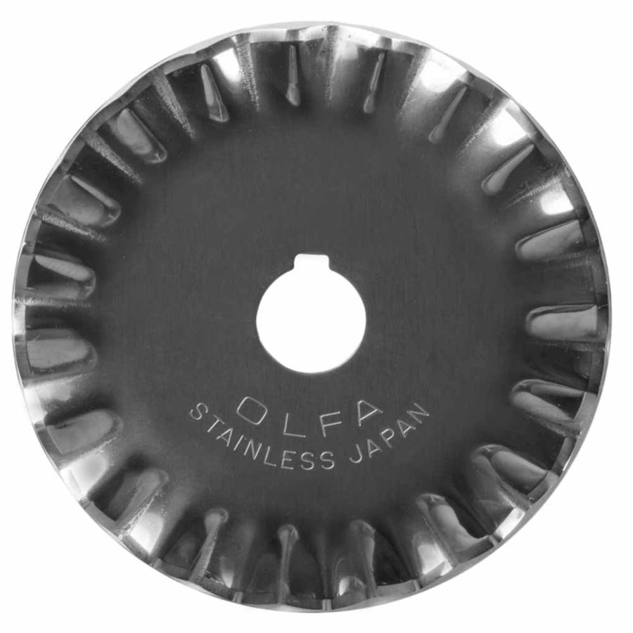 Olfa Stainless Steel Pinking Blade - 1pc