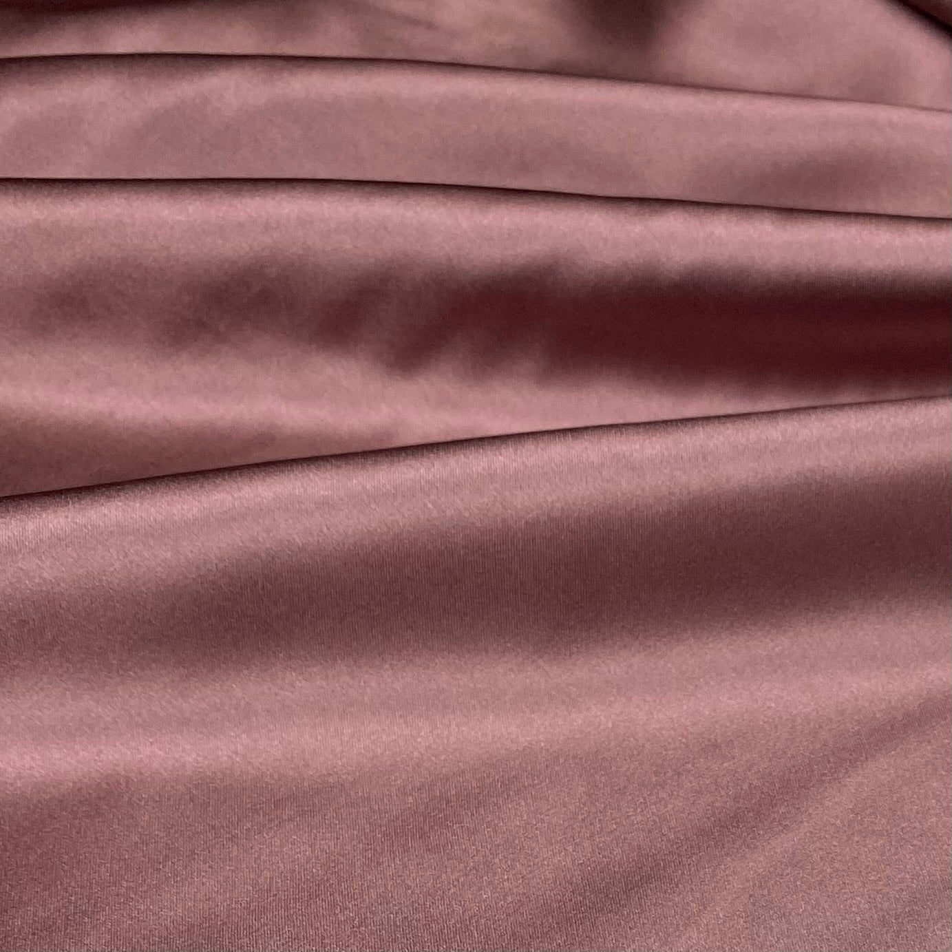 Mulberry Silk Charmeuse Satin - Mauve
