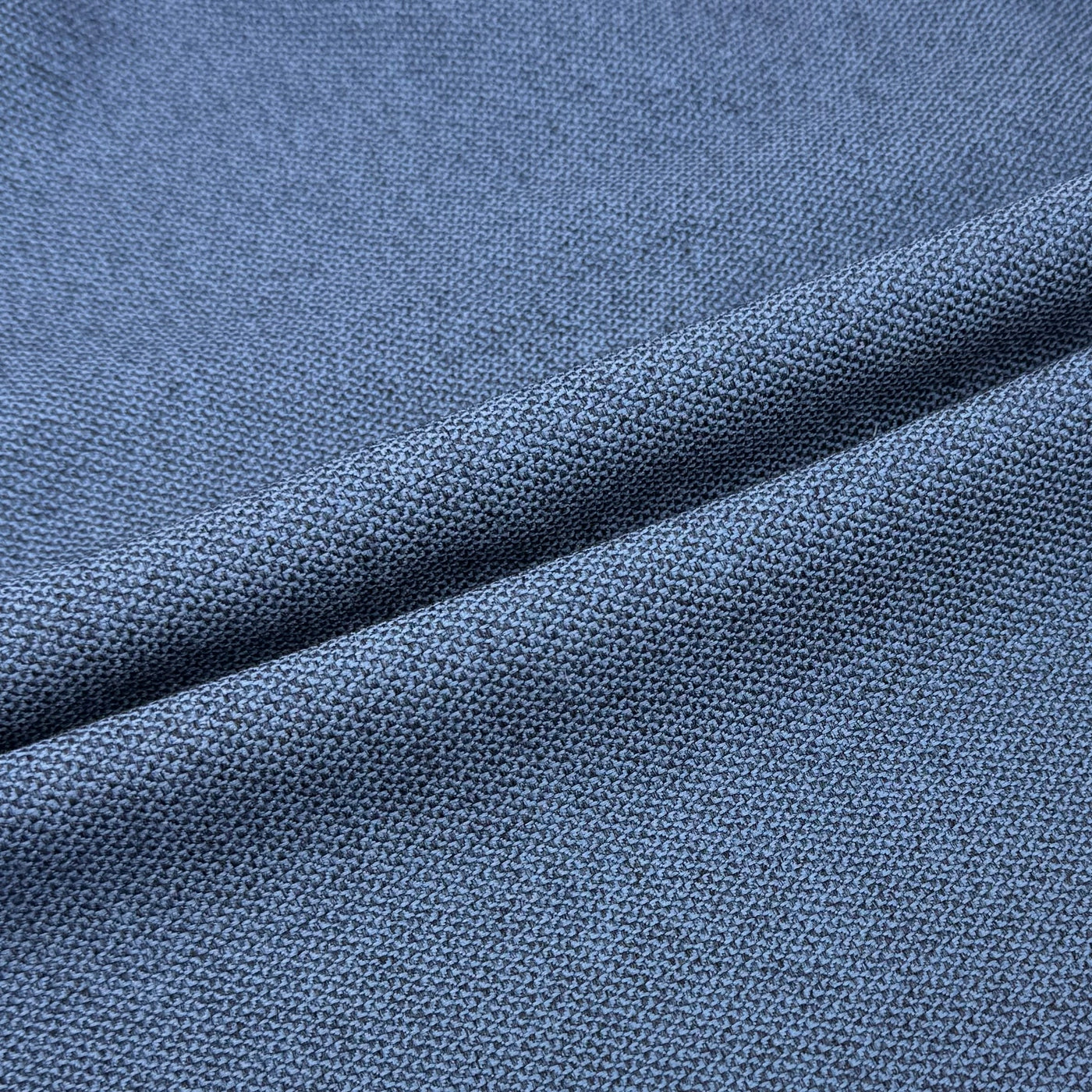 Woven Upholstery Remnant - Blue