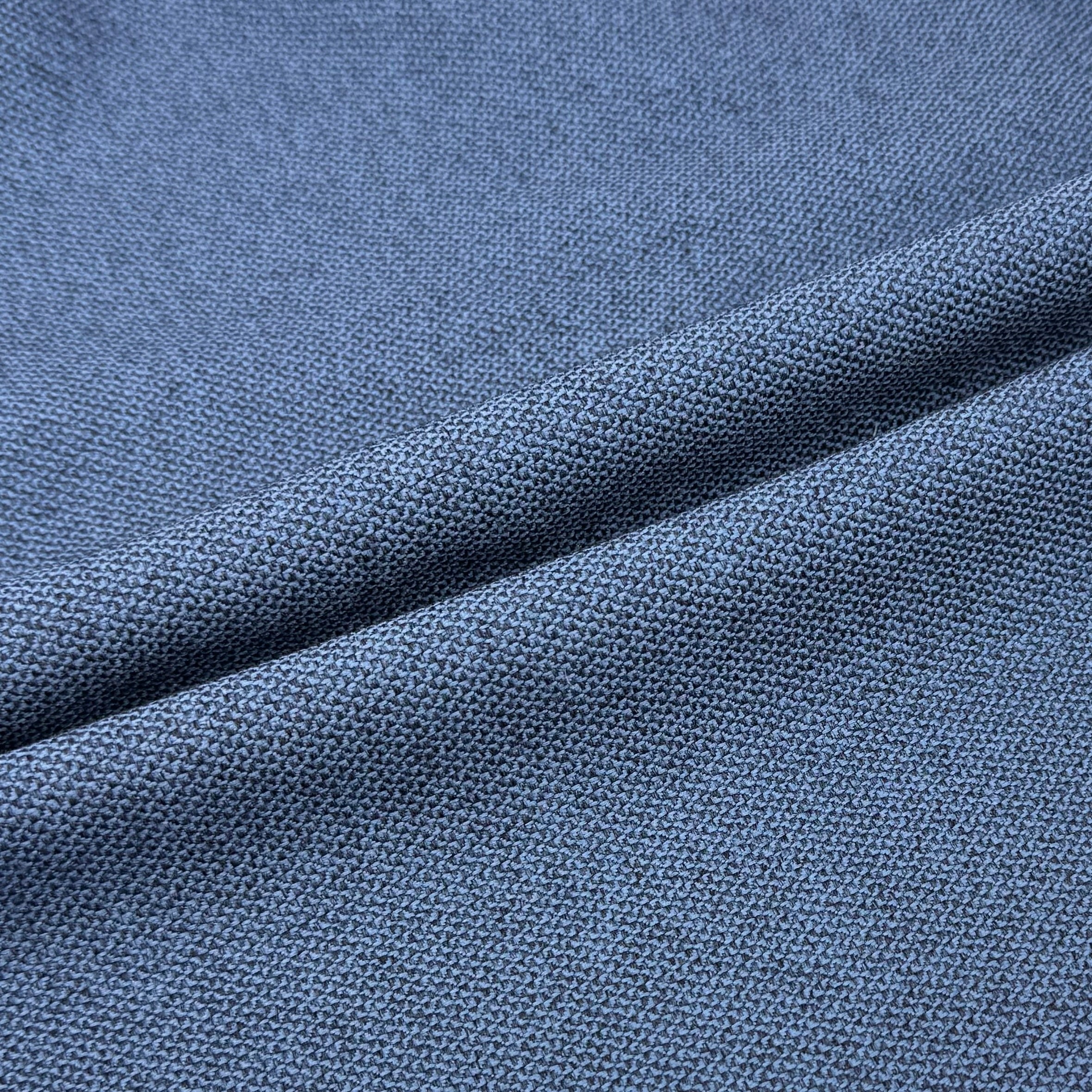 Woven Upholstery Remnant - Blue