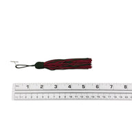 Decorative 4” Tassel - Green/Red
