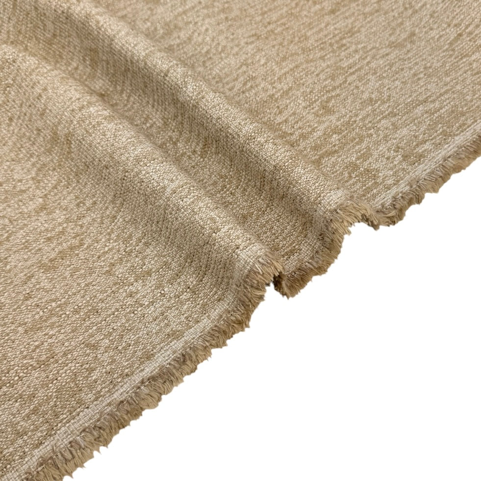 Woven Upholstery Remnant - Beige