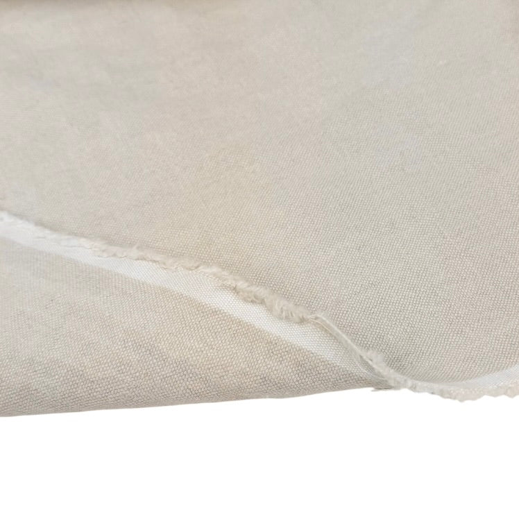 Cotton/Linen Upholstery Remnant - Beige