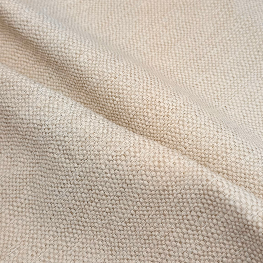 Woven Upholstery Remnant - Bone