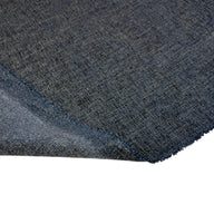 Chenille Upholstery Remnant - Blue/Gold
