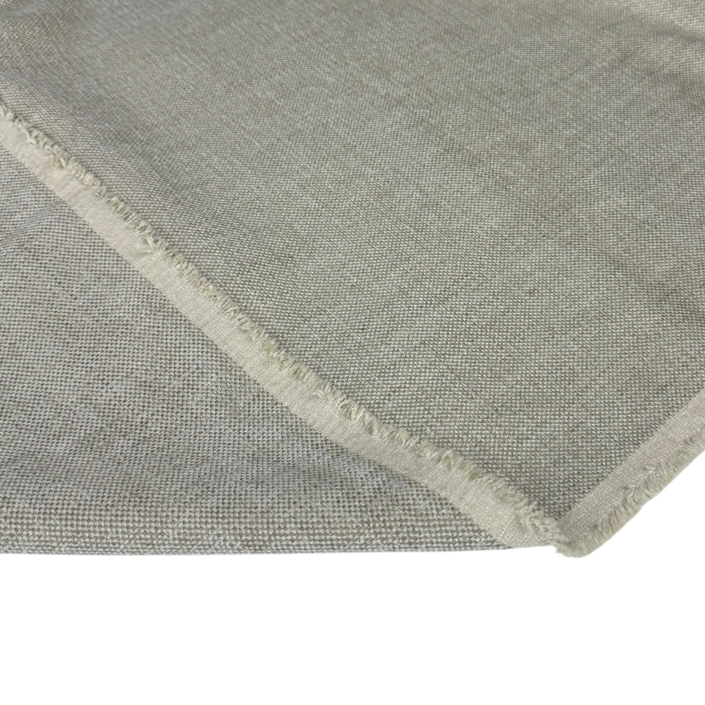 Chenille Upholstery Remnant  - Beige/Taupe