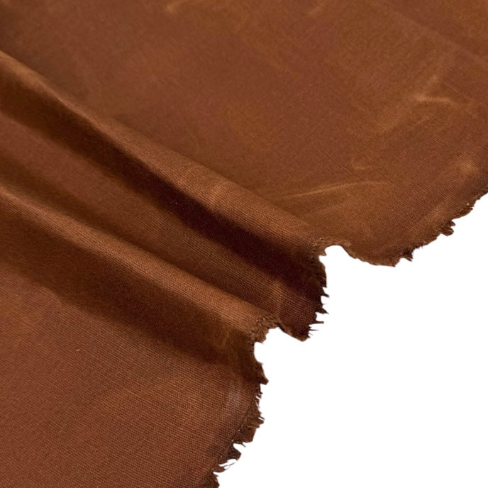 Waxed Cotton Canvas 10oz Beeswax - Cinnamon