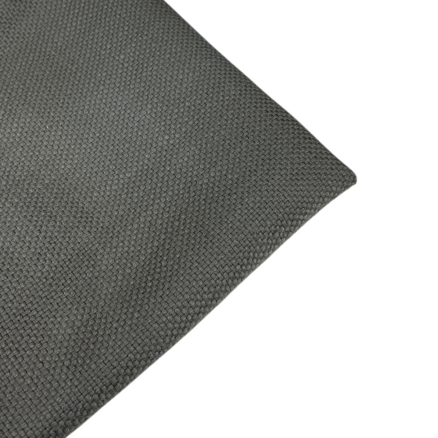 Woven Cotton Linen Blend Upholstery Remnant - Grey