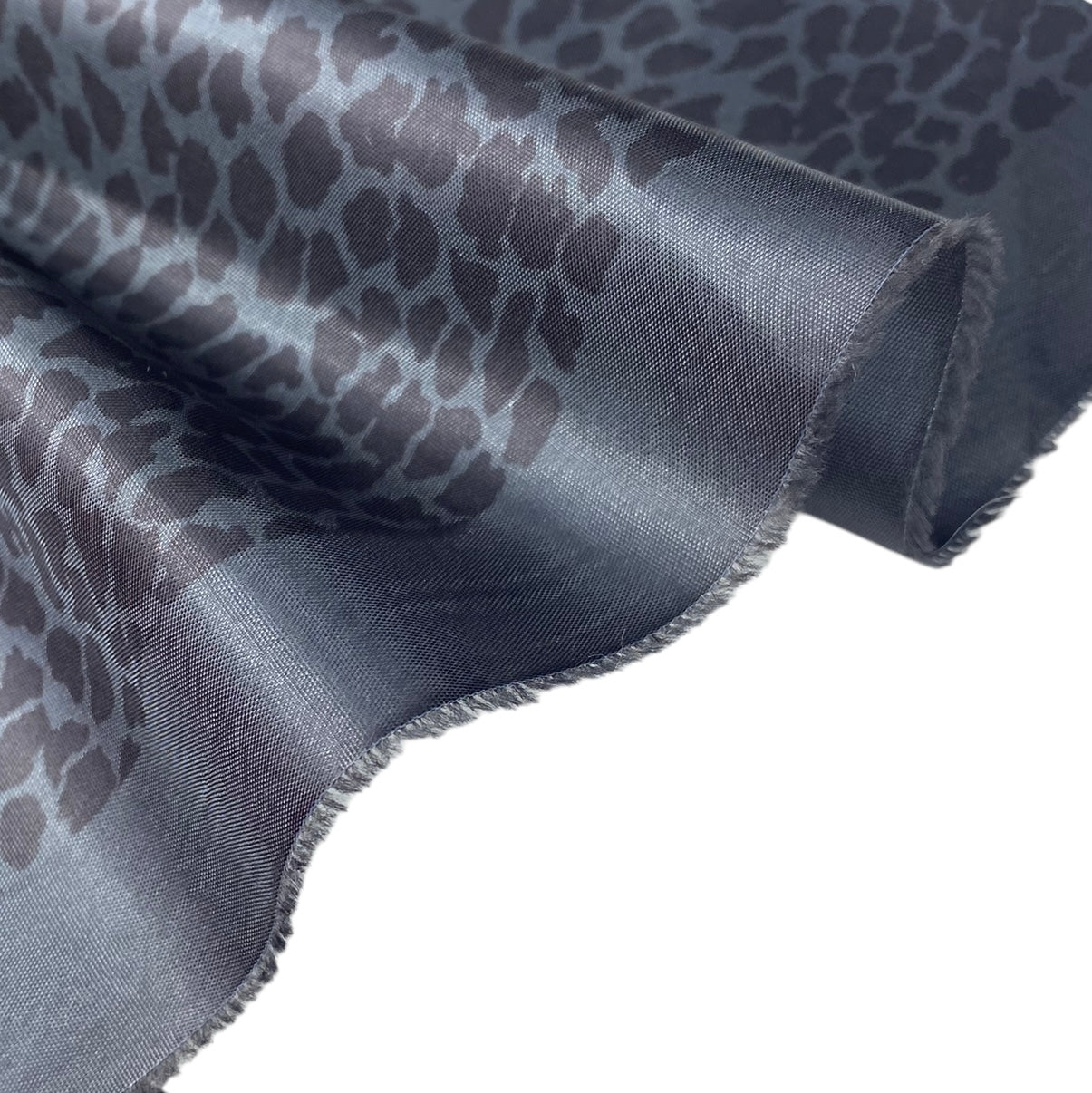 Printed Cheetah Lining - Grey/Black
