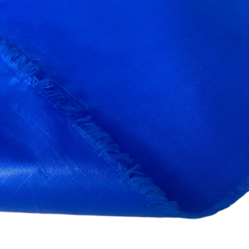 Blue Color Rip Stop Waterproof Ripstop Nylon - Blue · King Textiles