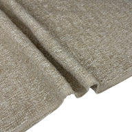 Woven Wool Linen Blend Upholstery Remnant - Beige/White