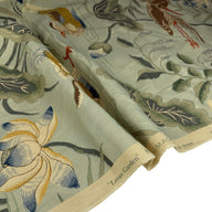Lotus Garden Printed Linen - Schumacher
