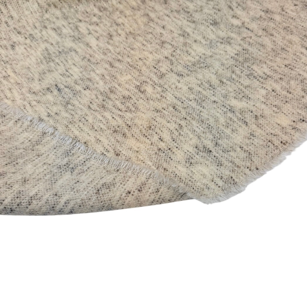 Woven Wool Remnant - Heathered Beige