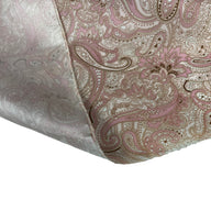 Printed Paisley Lining - Pink