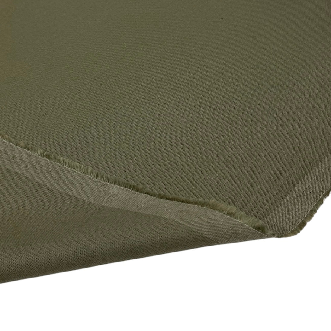 Medium Weight Stretch Linen Blend 6oz - Olive