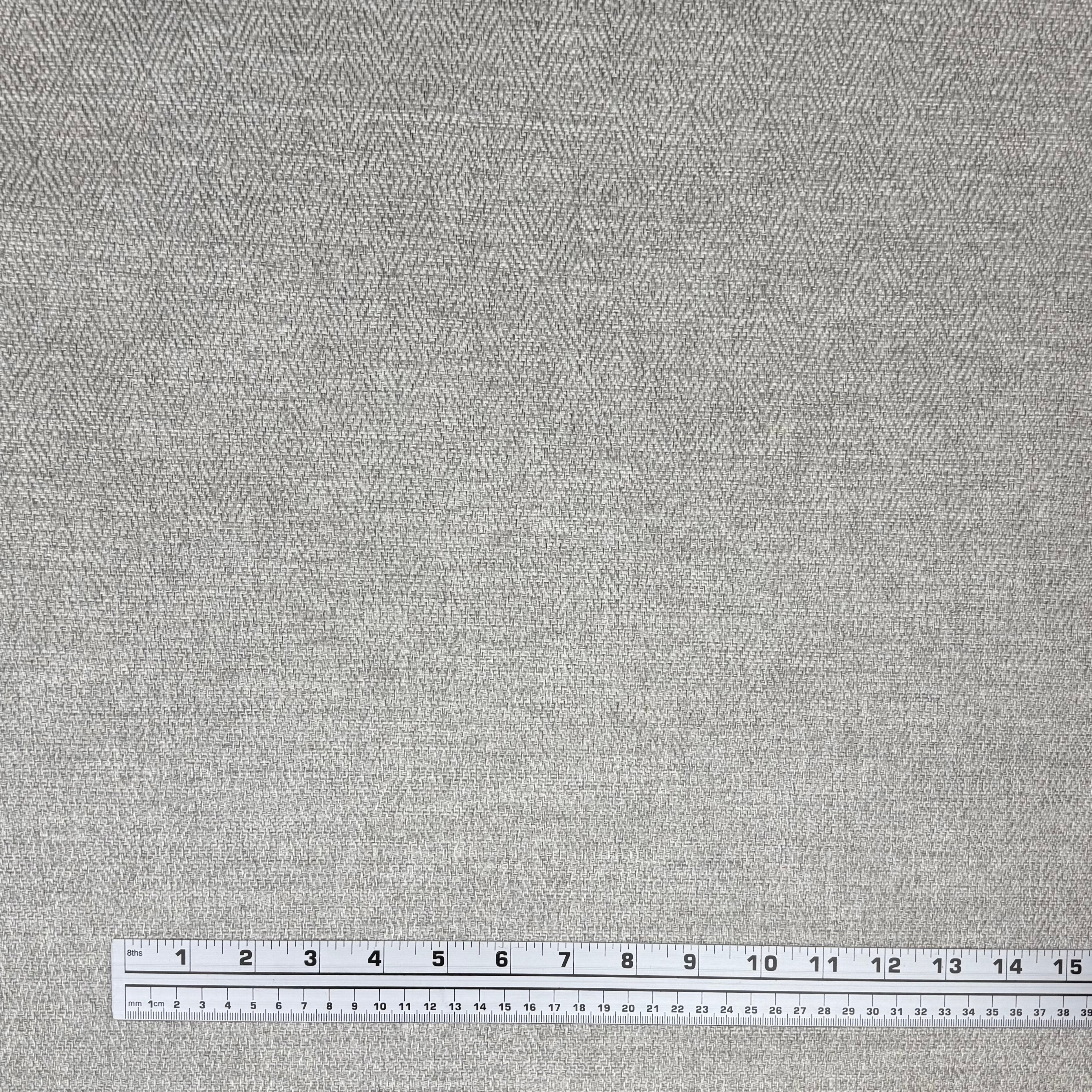 Diamond Patterned Upholstery Remnant - Beige