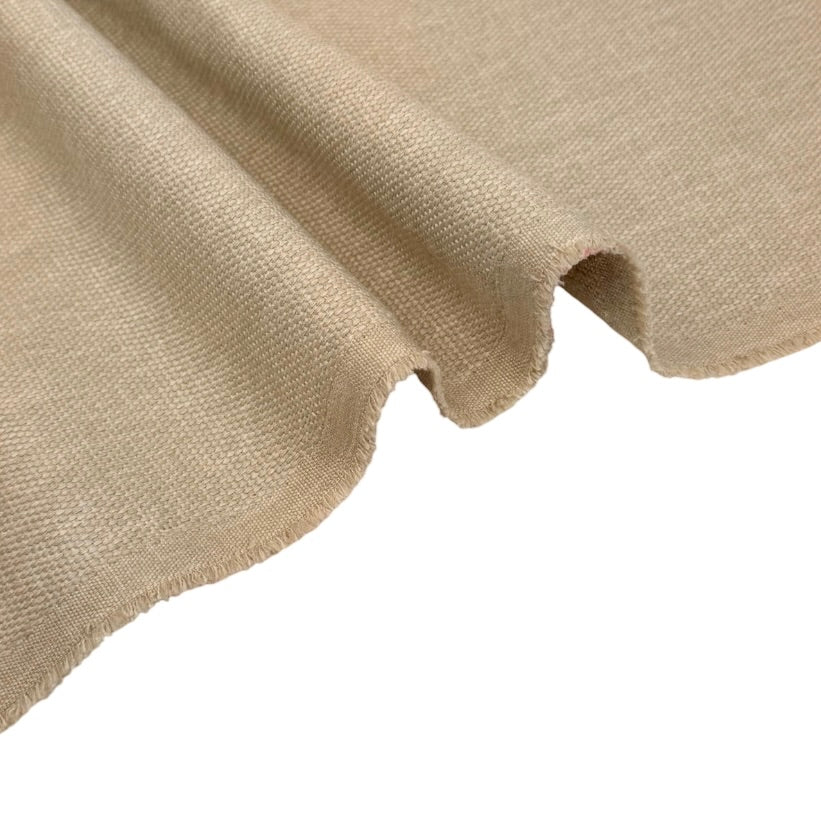 Woven Upholstery Remnant - Straw