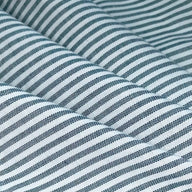 Striped Woven Cotton Blend - White/Green