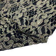 Floral Lace - Black/Beige