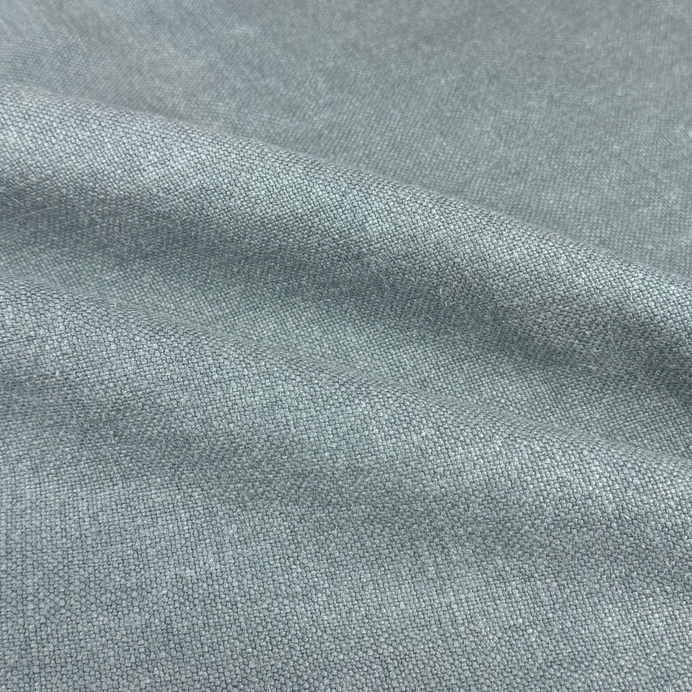 Woven Linen Remnant - Glacier