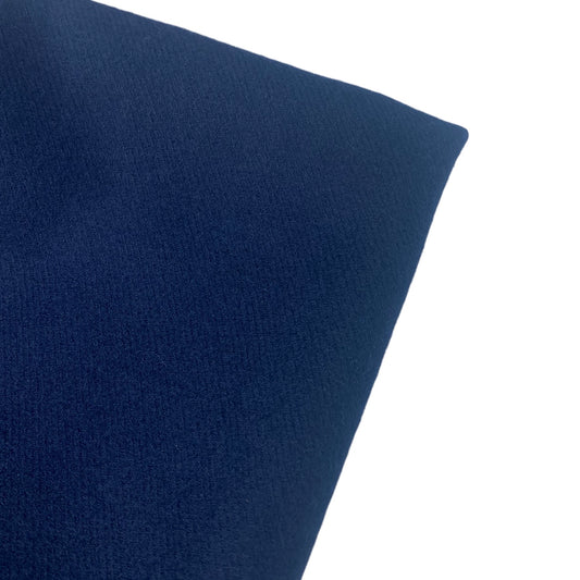 Wool Twill Coating - Remnant - Navy