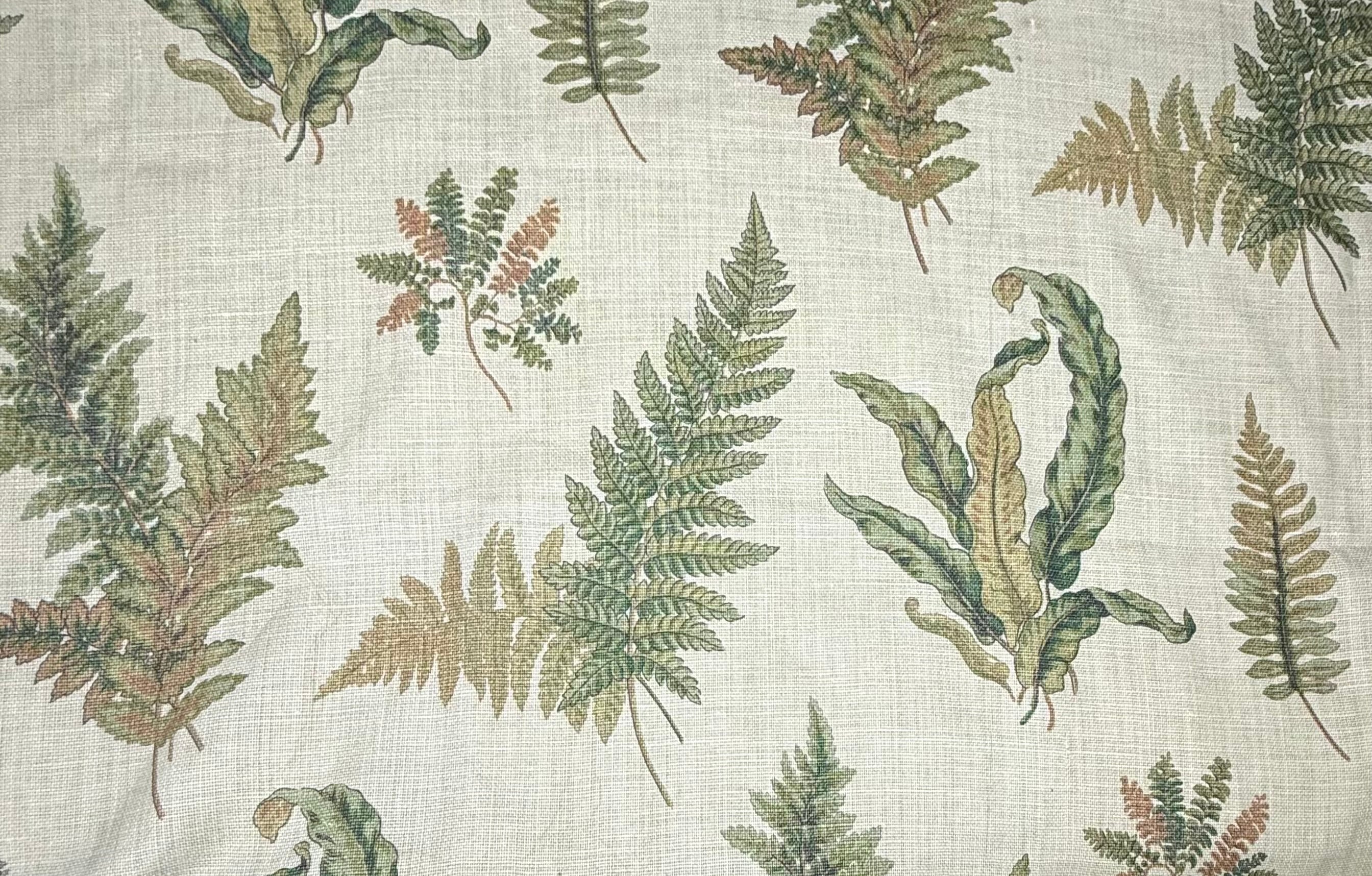 Fern Linen Remnant - David Easton Design for Lee Jofa