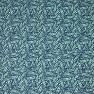 Printed Quilting Cotton Remnant - Feathers