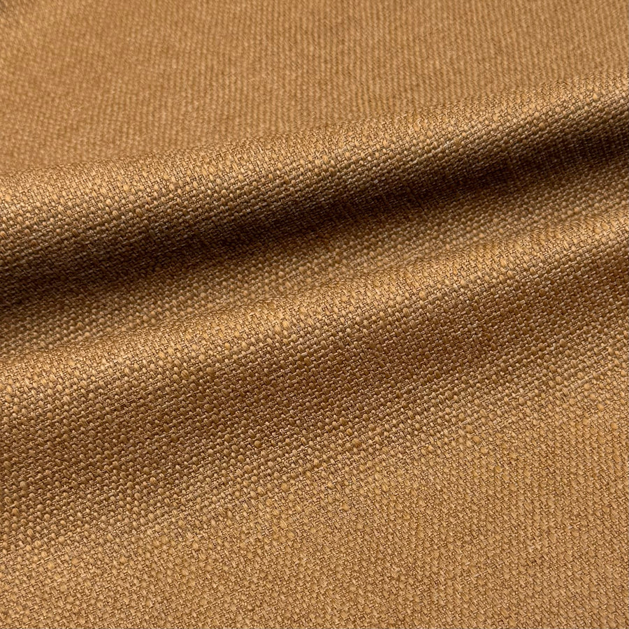 Woven Interfaced Upholstery Remnant - Gold