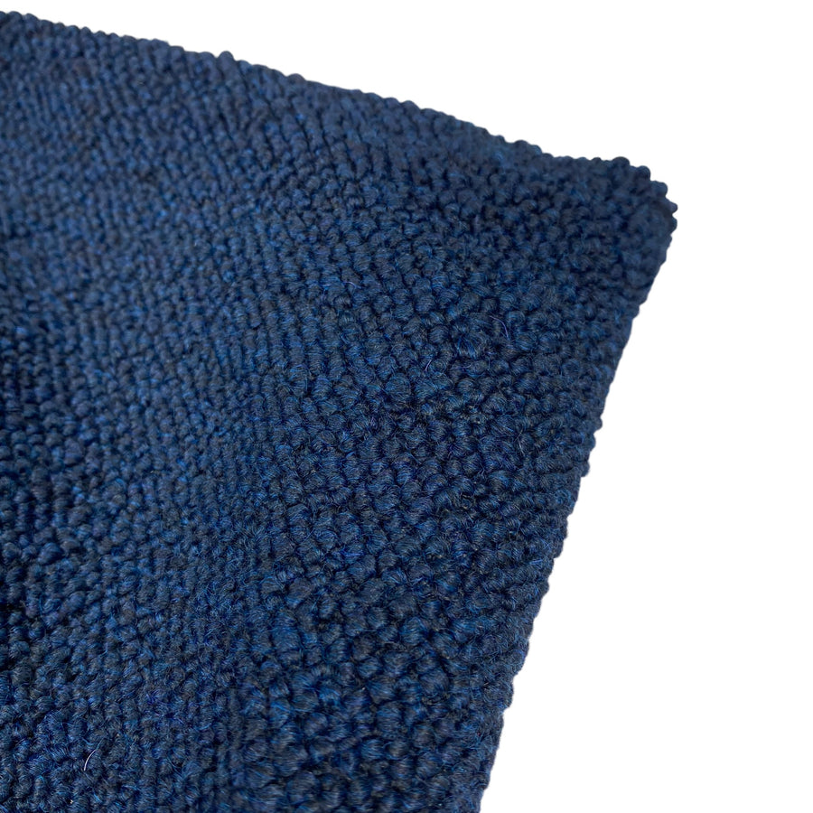 Boucle Upholstery Designer Remnant  - Blue