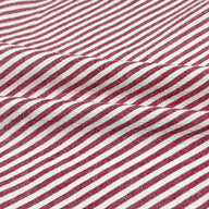 Striped Organic Cotton - Red/White