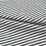 Striped Organic Cotton - Black/White