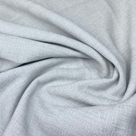 Chenille Upholstery Remnant  - White