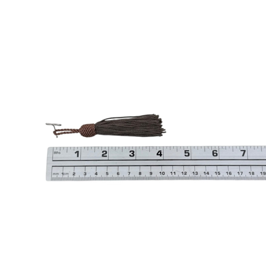 Decorative 3” Tassel - Copper/Taupe