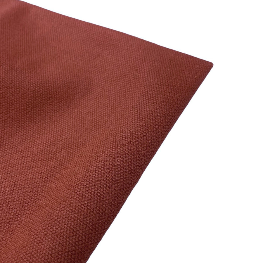 Duck Cotton Canvas 8oz Remnant - Rust