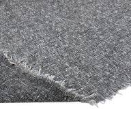 Boucle Upholstery Remnant  - Grey/Light Blue/White