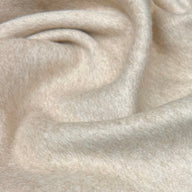 Mohair Wool Coating - Heather Beige